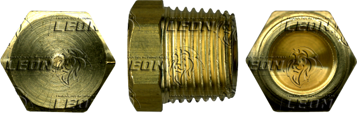 CONEXION ROSCA DE TUBO TAPON MACHO (121B) R. DE TUBO: 1/16