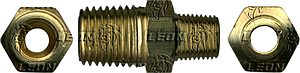 CONEXION ROSCA DE TUBO NIPLE REDUCCION (123B) R. DE TUBO: 1/2x1/4