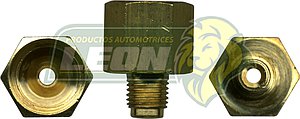 CONEXION TUERCA HIBROVAC R. EXT.: 3/8-24H. TUBO DE 3/16 ENTRA CONEX-033 R. INT.: 9/16-18H. TUBO DE 3/16 Y 1/4 USA CONEX-653 Y CONEX-654