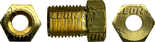 CONEXION TUERCA PARA TUBO DE FRENOS R: 10x1.0 mm ØE DE TUBO: 3/16 (VW)