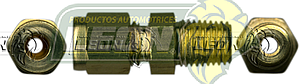 CONEXION DE COMPRESION PARA SISTEMA DE LUBRICACION INDUSTRIAL (TIPO3) TUERCA HEMBRA/BARRIL/TUBO CONECTOR MACHO ØE DE TUBO: 5/32 R. DE TUBO 1/16