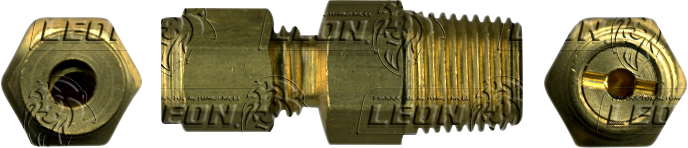 CONEXION DE COMPRESION PARA SISTEMA DE LUBRICACION INDUSTRIAL (TIPO3) TUERCA HEMBRA/BARRIL/TUBO CONECTOR CHECK ØE DE TUBO: 5/32 R. DE TUBO 1/8