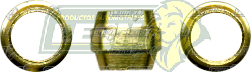 CONEXION DE COMPRESION PARA SISTEMA DE LUBRICACION INDUSTRIAL (TIPO3) TUERCA HEMBRA/BARRIL/TUBO BARRIL ØE DE TUBO: 5/32 STD LUB