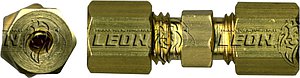 CONEXION COMPRESION UNION (62F) ØE DE TUBO: 5/8