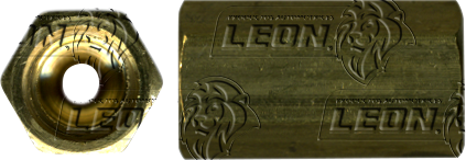 CONEXION DE COMPRESION PARA SISTEMA DE LUBRICACION INDUSTRIAL (TIPO2) TUERCA MACHO/BARRIL/TUBO UNION ØE DE TUBO: 1/8