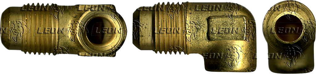 CONEXION ABOC. 45° SAE CODO HEMBRA (50F) ØE DE TUBO: 3/8 R. DE TUBO: 1/8