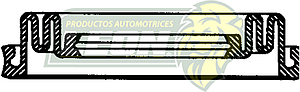 CUBREPOLVO P/PISTON CALIPER  ØE: 1.810”, ØI: 0.860”, TIPO: