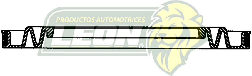 CUBREPOLVO P/PISTON CALIPER  ØE: 2.580”, ØI: 1.480”, TIPO: