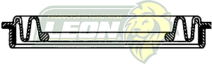 CUBREPOLVO P/PISTON CALIPER  ØE: 2.310”, ØI: 1.280”, TIPO: