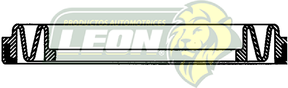 CUBREPOLVO P/PISTON CALIPER  ØE: 2.400”, ØI: 1.510”, TIPO: