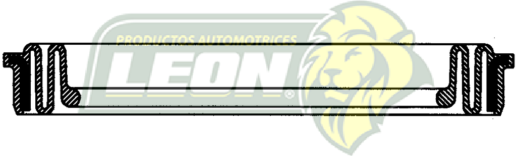 CUBREPOLVO P/PISTON CALIPER  ØE: 3.330”, ØI: 2.300”, TIPO: