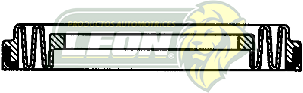 CUBREPOLVO P/PISTON CALIPER  ØE: 2.283”, ØI: 1.330”, TIPO: