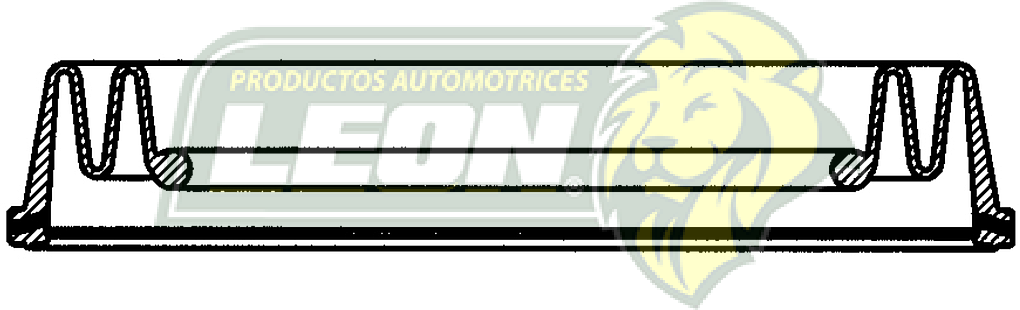 CUBREPOLVO P/PISTON CALIPER  ØE: 2.850”, ØI: 1.820”, TIPO: