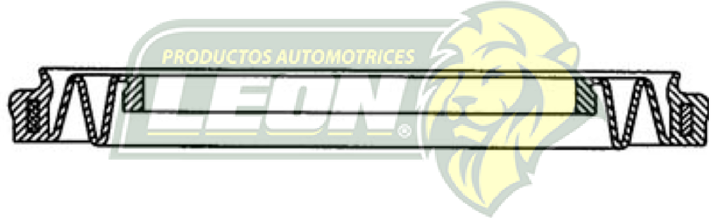 CUBREPOLVO P/PISTON CALIPER  ØE: 2.785”, ØI: 1.740”, TIPO: