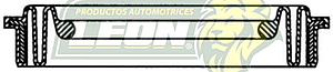 CUBREPOLVO P/PISTON CALIPER  ØE: 2.490”, ØI: 1.410”, TIPO: