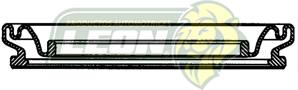 CUBREPOLVO P/PISTON CALIPER  ØE: 2.460”, ØI: 1.550”, TIPO: