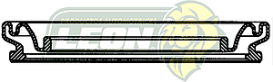CUBREPOLVO P/PISTON CALIPER  ØE: 2.460”, ØI: 1.550”, TIPO: