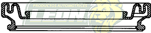 CUBREPOLVO P/PISTON CALIPER  ØE: ”, ØI: ”, TIPO: