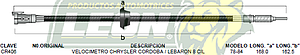 CHICOTE VELOC. CHRYSLER, MAGNUM TODOS