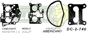 JUNTA CARBURADOR G.M. ROCHESTER 2G U.S.A. (JGO.)