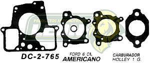 JUNTA CARBURADOR FORD 6CIL HOLLEY 1G. U.S.A. (JGO.)