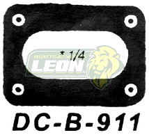 JUNTA BASE CARB. DODGE DART, D100 V8 M.360 84 HOLLEY