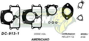 JUNTA CARBURADOR DODGE 6 Cil. U.S.A. (JGO.)