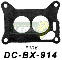 JUNTA BASE CARB. DODGE DART DUSTER D100 M.225 75-90