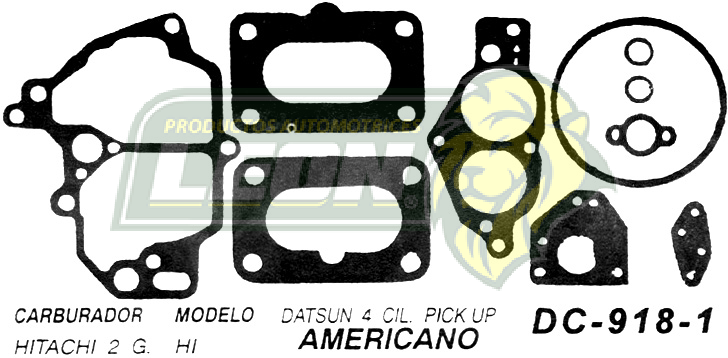 JUNTA CARBURADOR DATSUN CTA. U.S.A. (JGO.)