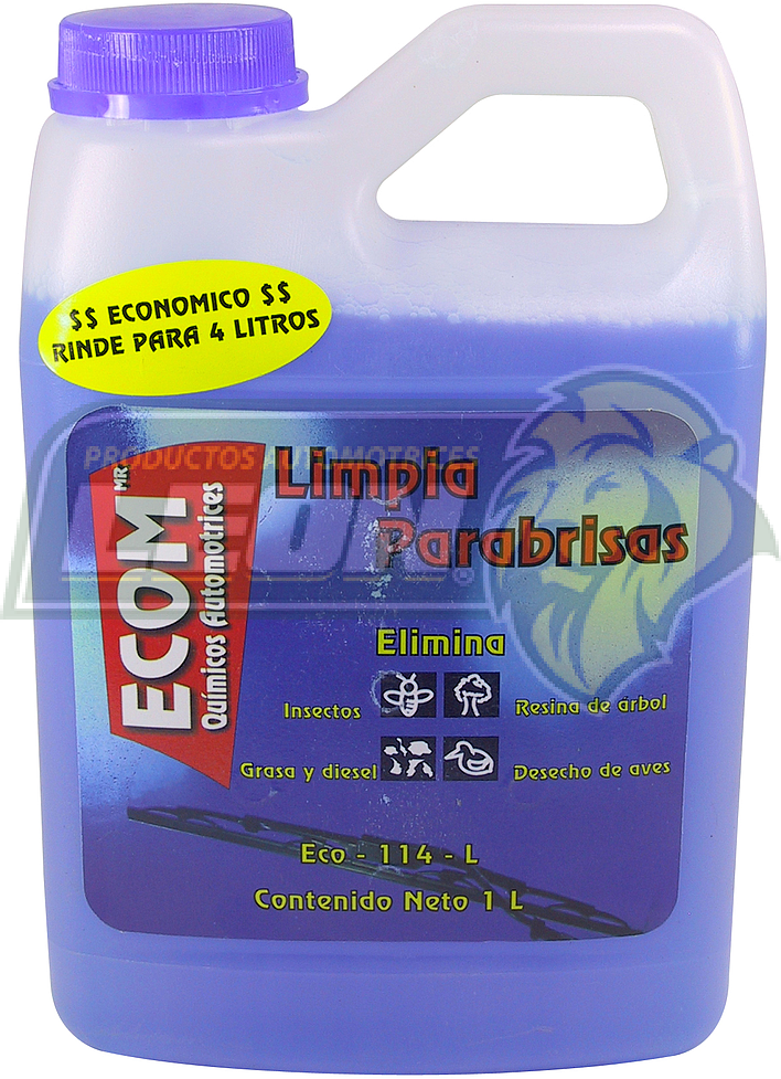 LIMPIAPARABRISAS LIQUIDO 1 Lt.