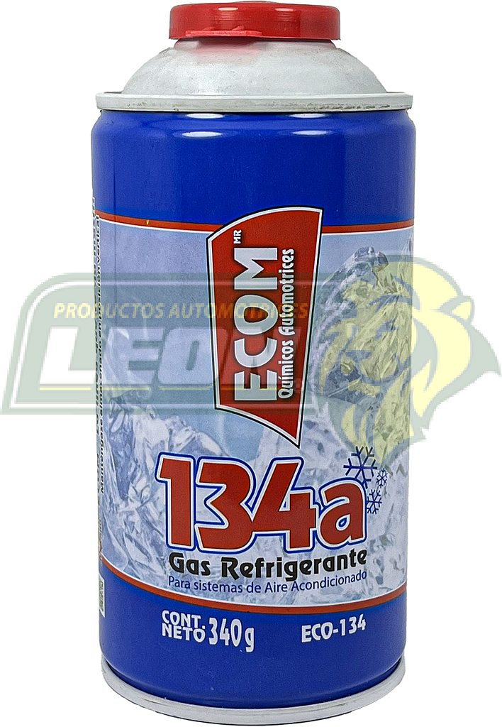 GAS REFRIGERANTE PARA AIRE ACONDICIONADO R134A 250 gr.