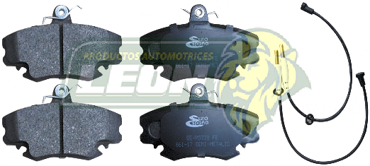 BALATA F.D. PLATINA, APRIO 18.2 mm C/SEGURO SEMIMETALICA (71X4F051) EURO ESPAÑA