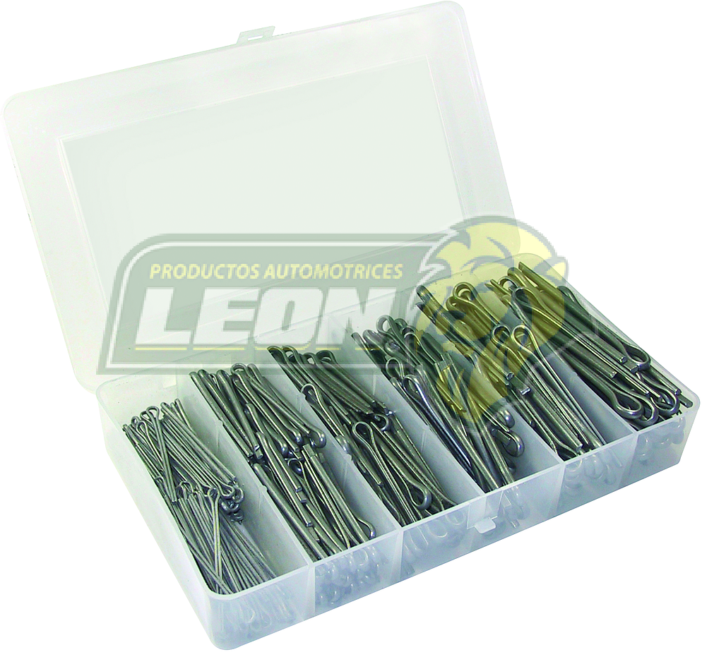 ESTUCHE DE PLASTICO CON 6 ESPACIOS (PARA CHAVETAS,