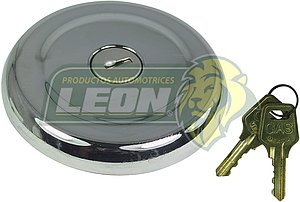 TAPON GASOLINA CROMO C/LL. CHRYSLER, G.M., NISSAN, VW, RENAULT, VAM, DINA CE.
